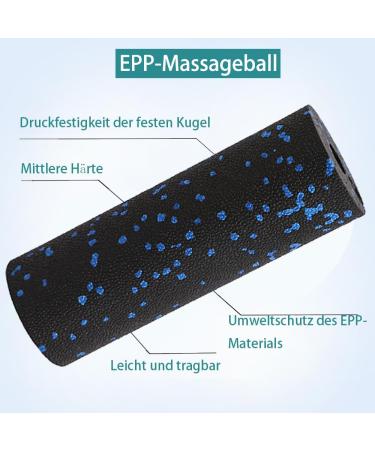 Shop Tzzzzz Fascia Training Set - Mini Fascia Roll & 8cm Duo Ball for Effective Trigger Point & Acupressure Treatment | Relief for Spine & Plantar Fasciitis - Buy Online on GoSupps.com