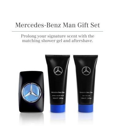 Mercedes-Benz Man - Elegant Fragrance Set With Sensual Floral Woody Notes - Mesmerize The Senses With Original Luxury Men s Fragrance Gift Set - Endless Day Through Night Scent Payoff - 3 Pc - Buy Online on GoSupps.com