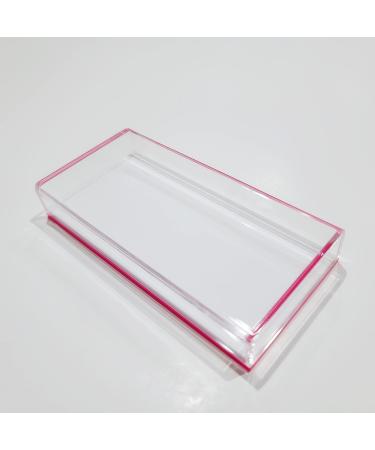 Acrylic Lash Tile Storage Box with Cover | Washable & Reusable | Ideal for Classic, Volume & Mega Volume Lashes - Buy Online on GoSupps.com
