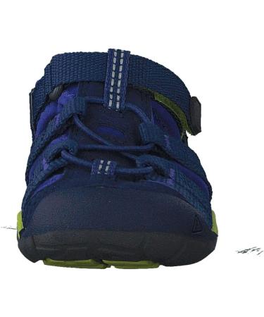 KEEN Unisex Kid's Seacamp 2 CNX-Baby Sandal - Blue Depths/Chartreuse - Size 5 UK Child - Buy Online on GoSupps.com