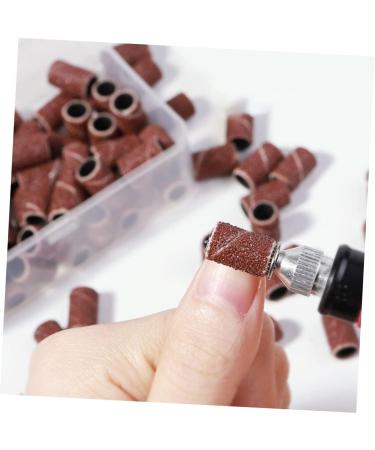 Housoutil 1 Box Boxed Manicure Circle Hair Scrunchie Chiffon Pedicure Tools Manicure Tools Grinding Polisher Drum Sander Electric Tool Power Tool White Gel Resin Abrasive Cloth Drill Nail - Buy Online on GoSupps.com