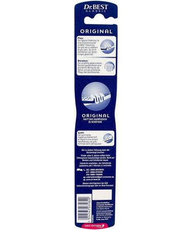 Dr. Best Hard Toothbrush Pack of 6 - Superior Oral Care for All | International Shipping Available - Buy Online on GoSupps.com