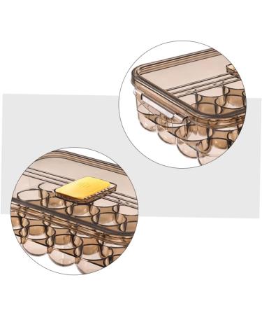 Hohopeti Box Egg Carton to go Food containers with lids Egg Dispenser Egg Tray Carrier Household re-usable - Buy Online on GoSupps.com