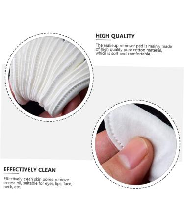 Balacoo Cotton Makeup Cleaning Pads 2 Sets Exfoliating Face Sponges 100% Pure Cotton 6x6cm Perfect for Gentle Makeup Removal & Facial Care - Buy Online on GoSupps.com