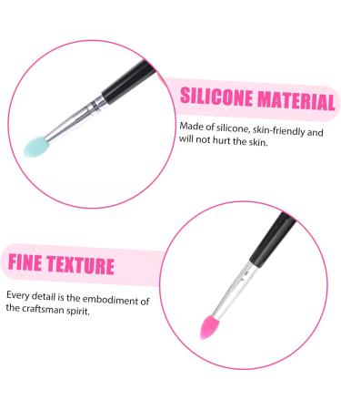 Hemoton 5pcs Silicone Eyeshadow Brush Lipstick Applicator Makeup Brush Cosmetics Brush Makeup Lip Brush Makeup Accessory Makeup Tool Lipstick Lip Mask Applicator Eyeshadow Brush Applicator - Buy Online on GoSupps.com