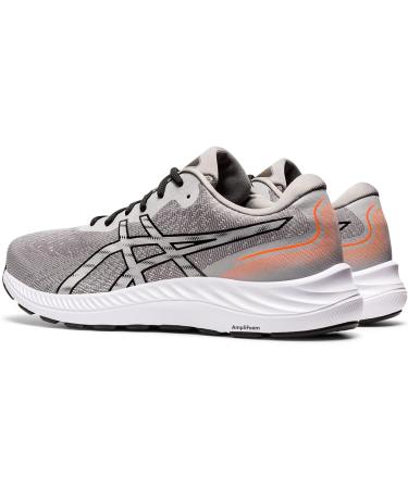 ASICS Men's Gel-Excite 9 Running Shoes - 11, Oyster Grey/Black - Buy Online on GoSupps.com