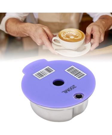  HEEPDD HEEPDD Reusable Coffee Pod Refillable Silicone Capsule Cup Easy to Clean with Spoon and Brush for Coffee Lovers at the Office and Home (200 ml) - Buy Online on GoSupps.com