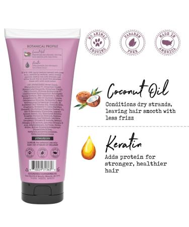 Coconut Keratin Strengthening Hair Mask - Repair Damaged Hair 250ml | Paraben Free Infused with Biotin & Coconut Extract - Buy Online on GoSupps.com