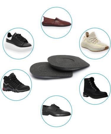 Orthopedic Heel Supports Insoles for Heel Pain - Plantar Fasciitis Relief for Women & Men (Small Gray - Buy Online on GoSupps.com