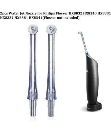 Smthome 2-Piece Replacement Toothed Floss Mouth Shower Head Compatible with Philips Sonicare Interdental Flossers HX8032 HX8331 HX8332 HX8381 HX8341 - International Shipping Available - Buy Online on GoSupps.com
