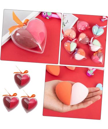 DOITOOL 3 Boxes Heart-shaped Makeup Sponge Complexion Sponge Makeup Foundation Girls Paint Makeup Puff Powder Sponge Eye Cosmetic Travel Hydrophilic Polyurethane Wedges - Buy Online on GoSupps.com