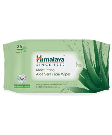 Himalaya Moisturising Aloe Vera Facial Wipes (25 Wipes) (25 Wipes)