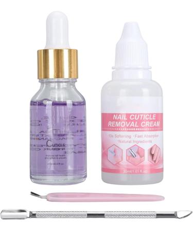 Nail Cuticle Remover Kit Nourish Promote Nail Growth Cuticle Remover Kit for Travel Use (LS152-1) - Buy Online on GoSupps.com