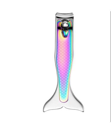 UNbit Nail Clipper Nail Clipper Nail Clipper Gradient Beauty Handle Large with File Nail Clipper Manicure Tool