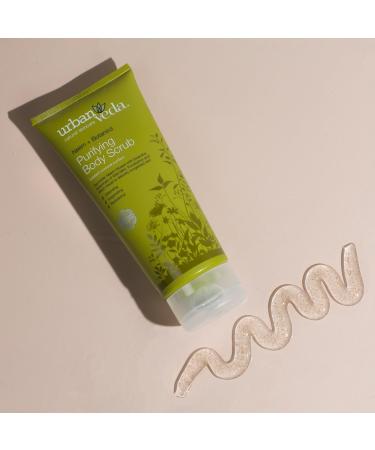 Urban Veda Purifying Body Scrub | Salicylic Acid and Witch Hazel | Natural Pore Cleaner for Back Acne & Body Acne Treatment | Active Neem & Tea Tree Oil for Skin | For Oily & Congested Skin | 200 ML - Buy Online on GoSupps.com