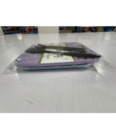 Coomazy Leak Mat for Dogs - 2-Pack Lick Mats with Silicone Spatula & Brush | Slow Feeder Dog Bath & Grooming - Blue & Purple - Buy Online on GoSupps.com