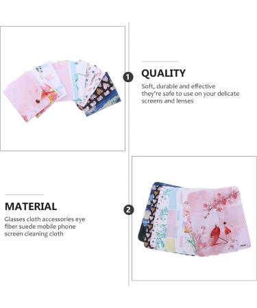 8pcs Microfiber Lens Cleaning Cloths - Perfect for Glasses Cameras Screens & Delicate Surfaces - International Shipping Available - Buy Online on GoSupps.com