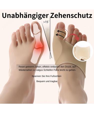 Hallux Valgus Correction Kit - Bunion Corrector & Toe Splints with Silicone Dampers - Pain Relief & Comfort - International Shipping - Buy Online on GoSupps.com