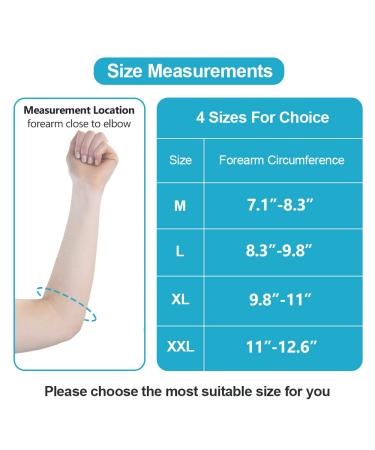Post Surgical Compression Arm Rod - Medium Forearm Pressure Sleeve with Zipper for Scarring Relaxation & Body Shaping - Buy Online on GoSupps.com
