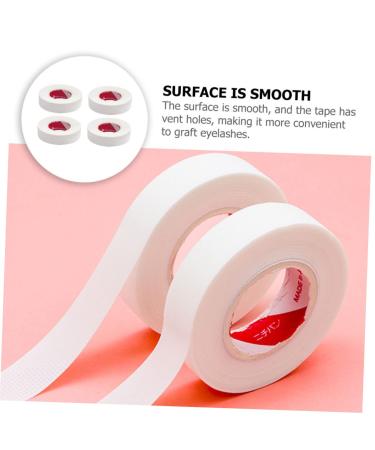 NOLITOY Eyelash Tape - 6 Rolls for Lash Extensions Soft & Breathable Eye Beauty Tool Ideal for Lash Makeup White - 5.00x5.00x1.20CM - Buy Online on GoSupps.com