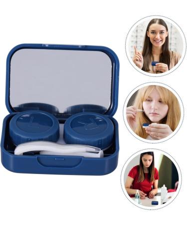 Buy Gatuida Travel Case for Colored Contact Lenses 5-Pack Blue Contact Lens Container | Durable & Stylish Eye Care Box | Perfect for Travel & Storage - Buy Online on GoSupps.com