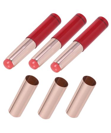 3pcs Silicone Lip Brush Plastic Lipstick Applicator Lipstick Applicator Wands Lip Makeup Brush Lip Applicator for Lipstick Concealer Brush Lip Scrub Brush Lipstick Brush Lip Wands
