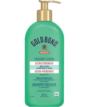 Gold Bond Extra Strength Medicated Body Powder 283g Bottle Cornstarch-Based Moisture Absorbing & Extra Strength Body Lotion 400ml Pump Bottle Medicated Lotion SUBSTANCE + SKIN_MOISTURIZER 50120967 - Buy Online on GoSupps.com
