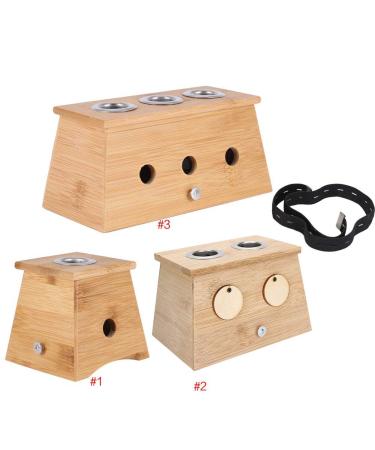 3 Types Moxibustion Bamboo Box - Acupuncture Massage Device Tool for Effective Heating Therapy - Buy Online on GoSupps.com
