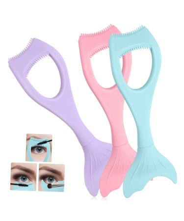 Didiseaon 3pcs Eyeliner Auxiliary Artifact Mascara Guard for Eyelashes Mascara Shield Applicator Make up