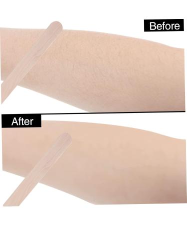 Buy Beavorty 800pcs Disposable Beauty Bar Spatula - Flat Head Stencil Tool Natural Birch Wax Applicators - Ideal for Beauty Treatments & Spa Supplies - Buy Online on GoSupps.com