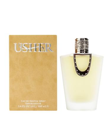 Usher For Women by Usher Eau De Parfum Spray 3.4-Ounce Eau De Parfum Spray 3.4 Fl Oz (Pack of 1)