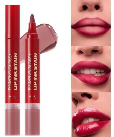 Lip Oil and Lip Liner Set Combination of Moisturizing Lip Oils and Lip Liner Pencil SetsMoisturizing and Nourishing Beauty Makeup for Women and Girls 3 - Buy Online on GoSupps.com