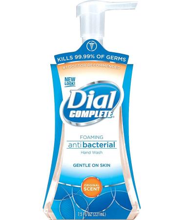 Dial 02936Ct Antibacterial Foaming Hand Wash - Original Scent 7.5Oz Pump Bottle 8/Carton | Buy Internationally - Buy Online on GoSupps.com