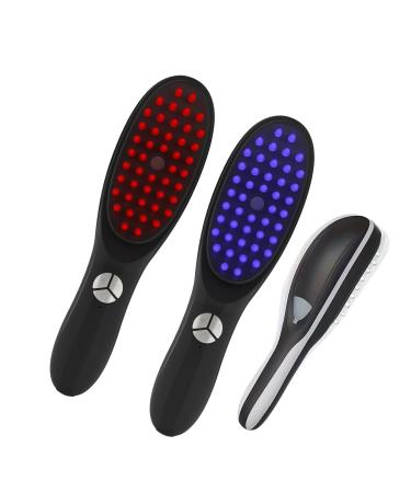 Spray massage curb electrical scalp massage brush innovative hair recovery brush-electrical spray vibration massage curb hair growth extension brush to improve the