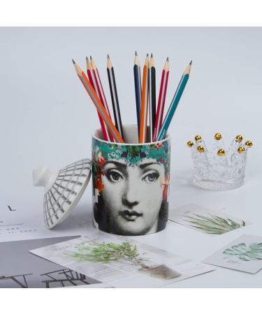 Lina Cavalieri Aromatherapy Candle Glass & Home Decor - Multi-Functional Beauty Ceramic Holder & Mini Vase | International Shipping Available - Buy Online on GoSupps.com
