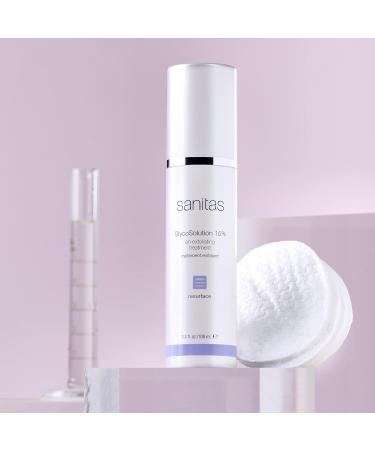 Sanitas Skincare GlycoSolution 15% - Active Exfoliating Treatment (3.4 oz) | Best International Shipping - Buy Online on GoSupps.com