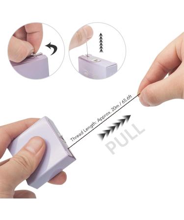 Eyebrow Mapping String Cutting Device Cardboard Eyebrow Mapping String Thin Anti Spill 20m Length For Permanent Makeup (Black Ink) - Buy Online on GoSupps.com