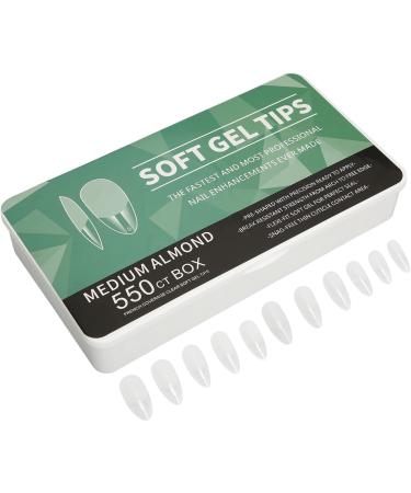 Long Clear Fake Nails Ultra Thin Carve Grinding Half Frosted False Nails for Wedding Dating Party Almond (Almond) - Buy Online on GoSupps.com