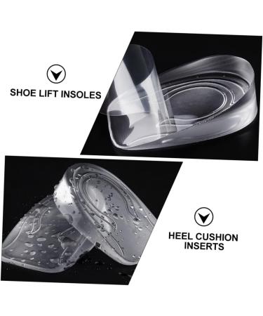FOMIYES Heightening Insoles - 6 Pairs Heel Lift Inserts for Men | Boost Height with Comfortable Gel Pads | International Shipping Available - Buy Online on GoSupps.com