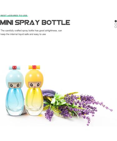 Beaupretty 2pcs Travel Perfume Bottles - Portable Mini Spray Bottles for Travel - Glass Pocket Perfume Containers - Buy Online on GoSupps.com