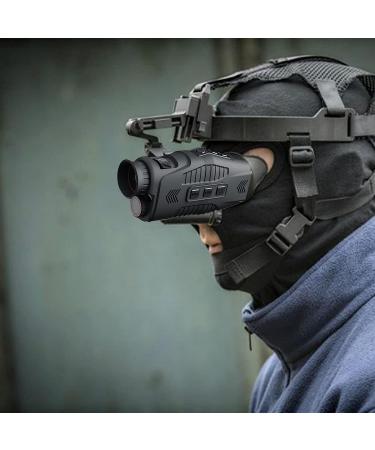 Monocular Night Vision Goggles  1080P Full HD Photo & Video Portable Night Vision  5X Digital Zoom Travel Infrared Monoculars for Day & Night Hunting Camping Travel black - Buy Online on GoSupps.com