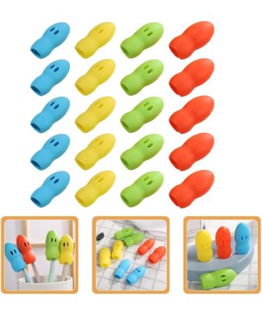 Buy VILLCASE 20pcs Toothbrush Head Covers - Protective Caps for Home & Travel - Universal Toothbrush Cases - Buy Online on GoSupps.com