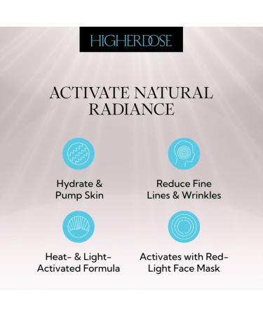 Buy HigherDOSE Light-Activated Glow Serum - Anti-Aging Vitamin C & Hyaluronic Acid Face Serum for Hydration & Fine Lines - Ships Internationally - Buy Online on GoSupps.com