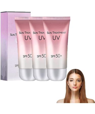 DUBUSH UV Isolation Sunscreen Spf50+, Whitening Sunscreen Spf50+, Waterproof Sports Sunscreen, Anti-aging Sunscreen, Protect Your Skin from Harmful UV Rays