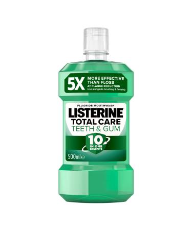 Listerine Total Care Teeth and Gum Mouthwash 500ml 500 ml (Pack of 1)