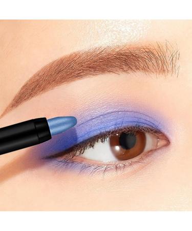 16 Colors Waterproof Glitter Eyelid Shadow Pen - Long-lasting Creamy Eyeshadow Crayon & Eyeliner (#06) - Buy Online on GoSupps.com