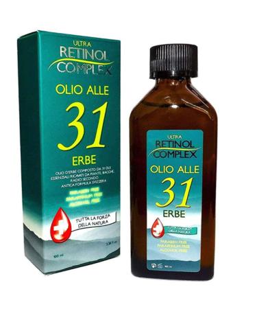 TradeShop - Retinol Complex Oil 31 Herbs without Parabens Cooler Headache 100 ml - 29860