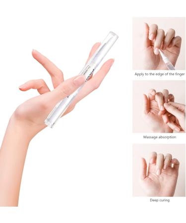 Huile nutritive pour ongles stylos huile pour cuticules ingr dients naturels revitalisant pour cuticules stylos ongles avec brosse douce pour les soins vite les fissures 3 pi ces stylo - Buy Online on GoSupps.com
