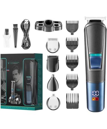 Professional Hair Clippers for Men - 5-in-1 Rechargeable Trimmer | Multi-Functional Electric Shaving & Grooming Tool - Buy Online on GoSupps.com