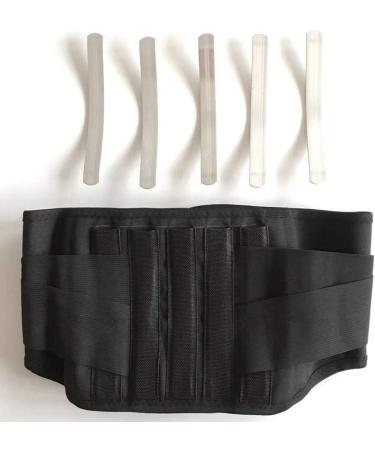 Self-Warming Lovers for Men and Women | Pain Relief & Injury Prevention | Black M Waist & Abdominal Support | Steel Support Double Adaptation - Buy Online on GoSupps.com